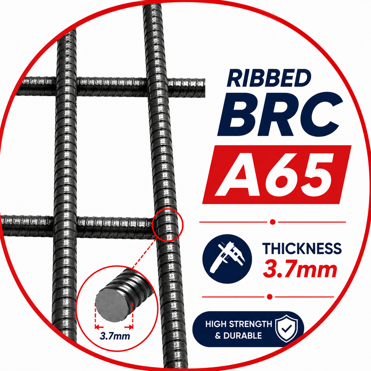BRC Mesh A65 Reinforcement Sheet