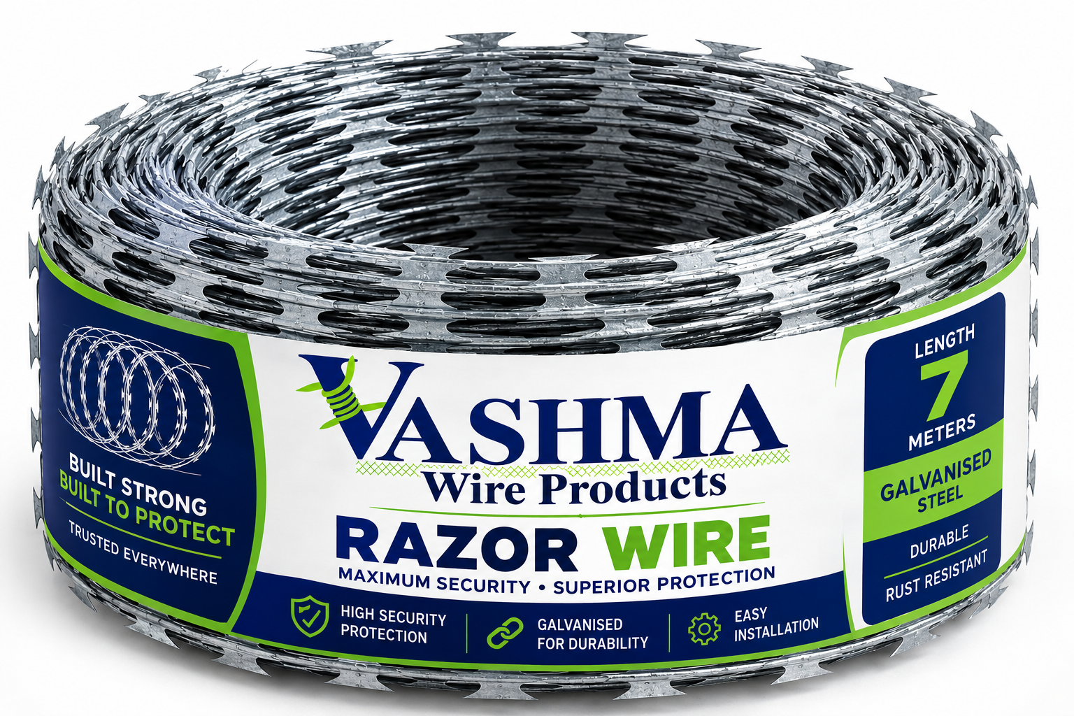 Razor Wire Concertina Coil