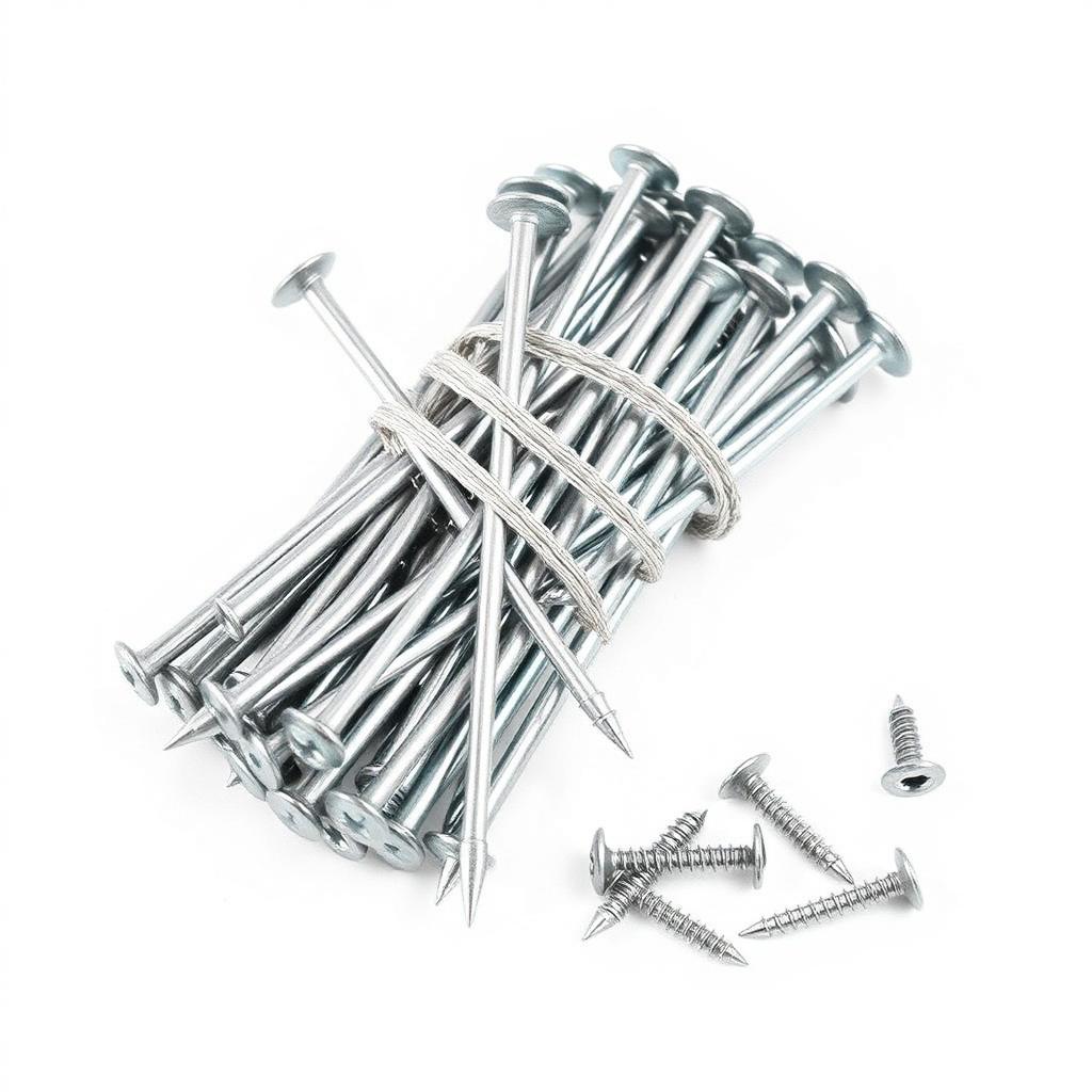 Roofing Nails (Rubber Washer)